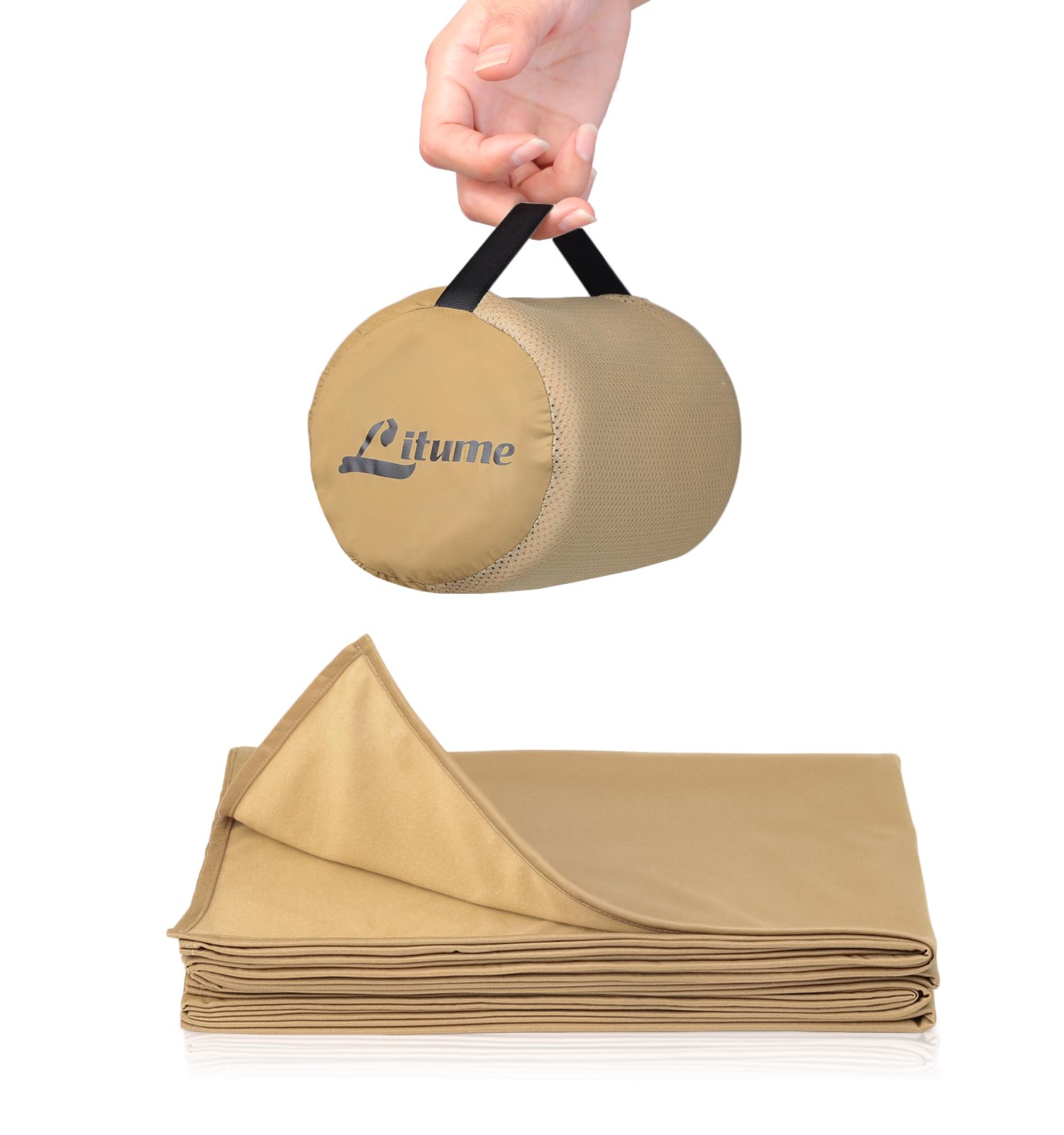 Amazon.co.jp: Litume 170 x 122 cm 柔らかい 防災 飛行機 旅行用